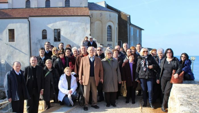Vjernici zagrebačke Župe sv. Barbare na početku svog putovanja po Istri posjetili su Lanišće